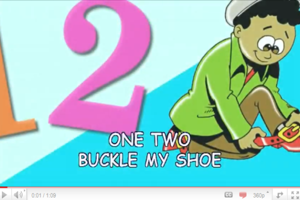 Song: One, two buckle my shoe | Recurso educativo 34521