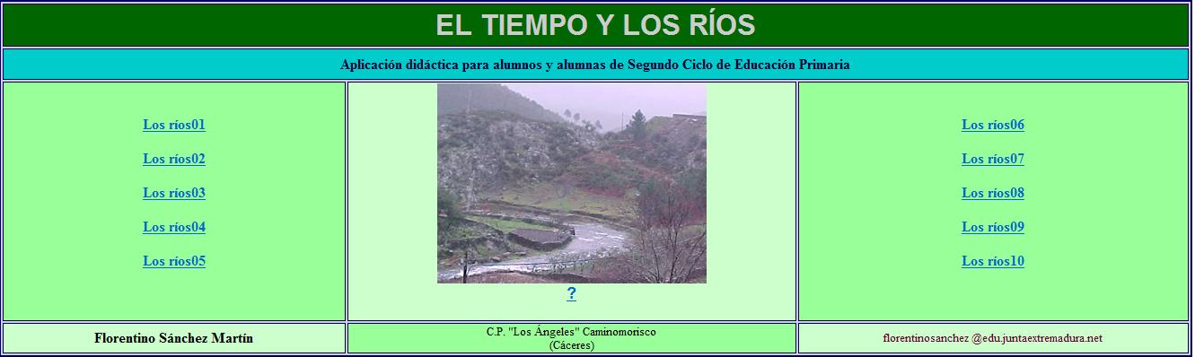 El tiempo y los ríos | Recurso educativo 34607