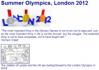 Summer Olympics London 2012 | Recurso educativo 40031
