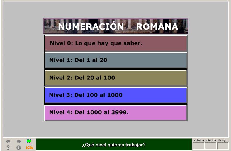 Numeración romana | Recurso educativo 40493