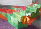 Dragon reciclado con Cajas de cartón | Recurso educativo 43565