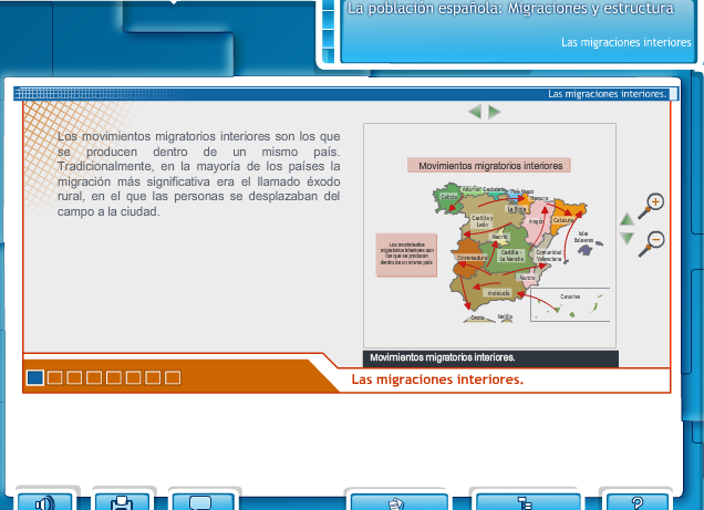 La población española. Migraciones y estructura | Recurso educativo 46844