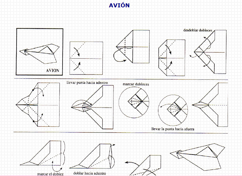 Origami: avión | Recurso educativo 49553