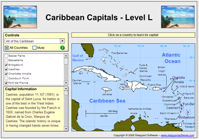 Caribbean capitals | Recurso educativo 49888