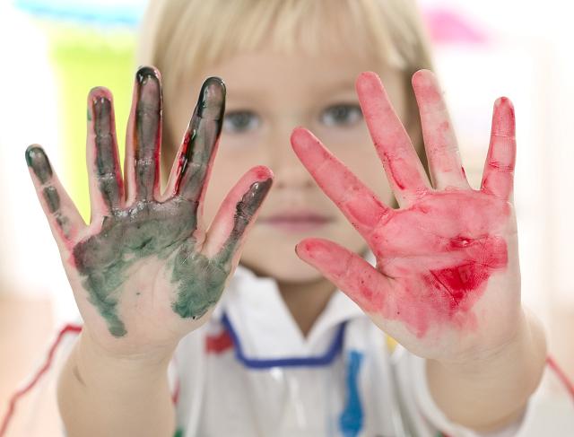 Pintando con las manos | Recurso educativo 50139