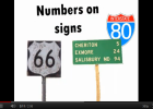 Song: Numbers all around | Recurso educativo 50293