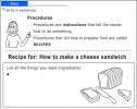 How to make a cheese sandwich | Recurso educativo 54303