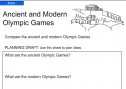 Ancient and modern Olympic Games | Recurso educativo 54555