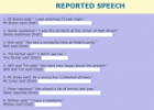 Rewrite: Reported speech | Recurso educativo 57831