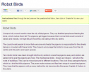 Robot birds | Recurso educativo 58874