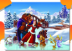 Puzzles: La Bella y la Bestia patinando | Recurso educativo 61086
