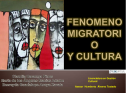 Fenomeno Migratorio Y Cultura | Recurso educativo 19198