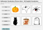 Halloween Vocabulary Picture Quiz | Recurso educativo 19619