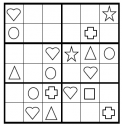 Sudoku Geométrico 1 | Recurso educativo 31418
