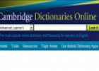 Cambridge dictionary online | Recurso educativo 31944