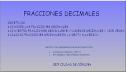 Fracciones decimales | Recurso educativo 32805