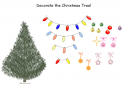 Decorate the Christmas tree | Recurso educativo 67510