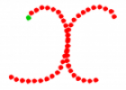 Visualización de la dirección del trazo: letra “x” | Recurso educativo 68107