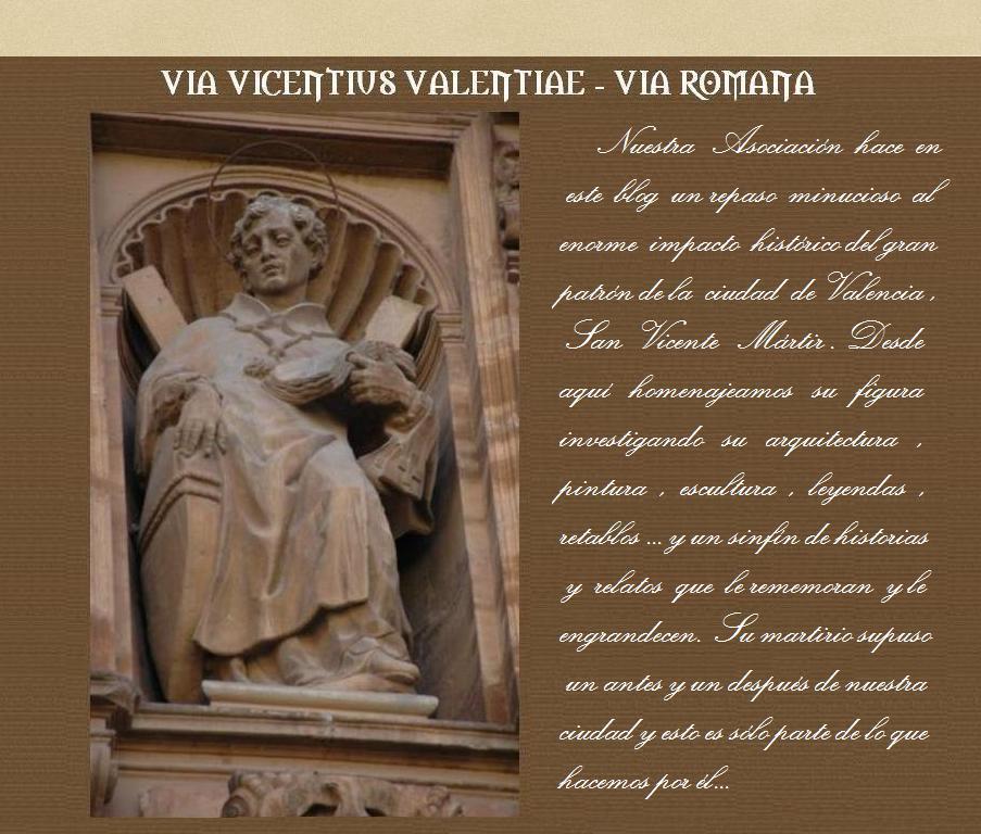 Via Vicentius Valentiae. Via Romana | Recurso educativo 75927