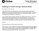 Adapting to climate change: Teachers notes | Recurso educativo 77537