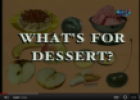 Video: Desserts | Recurso educativo 78733