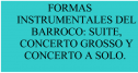 Formas instrumentales del Barroco | Recurso educativo 79137