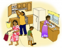 Dibujo: Tareas del hogar | Recurso educativo 82814