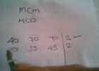 ¿Cómo calcular el mcm y el MCD? | Recurso educativo 104709
