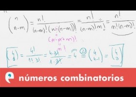 Números combinatorios: propiedades | Recurso educativo 107817