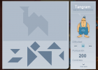 Juego de tangram para desarrollar la atención en niños de 11 y 12 años : pajaro | Recurso educativo 404732