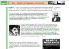 Marx y Chaplin | Recurso educativo 744390