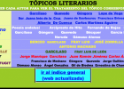 TÓPICOS LITERARIOS | Recurso educativo 751467