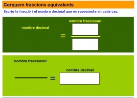 Fraccions decimals. | Recurso educativo 774779
