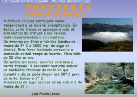 Vídeo sobre os climas de Galicia | Recurso educativo 781553