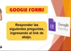 Preguntas Google Forms | Recurso educativo 782683