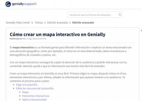 Cómo crear un mapa interactivo en Genially | Recurso educativo 773076