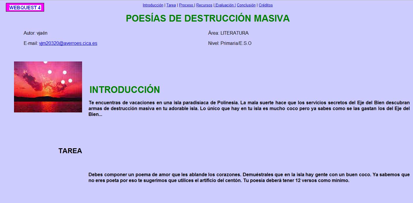 Poesías de destrucción masiva | Recurso educativo 42798