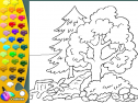 ¡A Colorear!: Bosque | Recurso educativo 29829