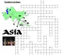 Crucigrama: Asia | Recurso educativo 5514