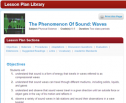 The phenomenon of sound: Waves | Recurso educativo 68652