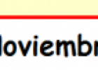 Calendario de actividades: noviembre | Recurso educativo 70794