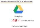 Aplicaciones educativas de google drive | Recurso educativo 99642