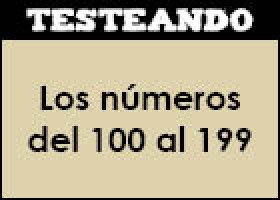 Los números del 100 al 199 | Recurso educativo 350762