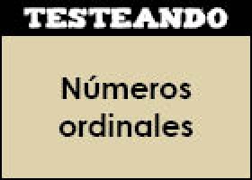 Números ordinales | Recurso educativo 353218