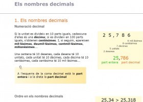 Els nombres decimals | Recurso educativo 684821