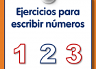 Ejercicios para escribir números uno, dos y tres | Recurso educativo 732307