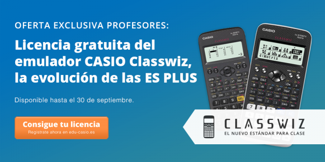 Te regalamos una licencia anual del emulador CASIO ClassWiz para tu PC y | Recurso educativo 734041