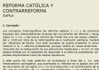 REFORMA CATOLICA Y CONTRARREFORMA | Recurso educativo 755733