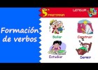 Formación de verbos. Lengua, 5º Primaria. Tema 12 | Recurso educativo 779993